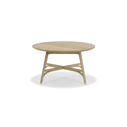 Nordic Oak Round Coffee Table